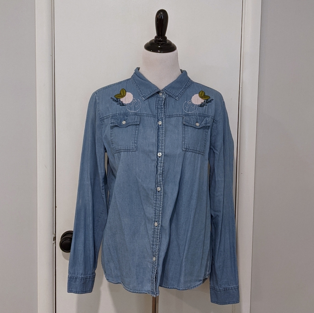 {Star Wars} Denim Shirt